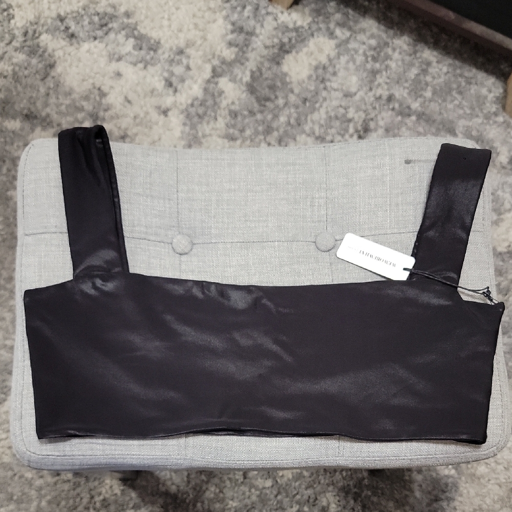 NWT Weworewhat Black Sports Bra